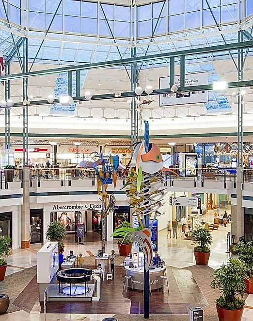 What does The Woodlands Mall look like?