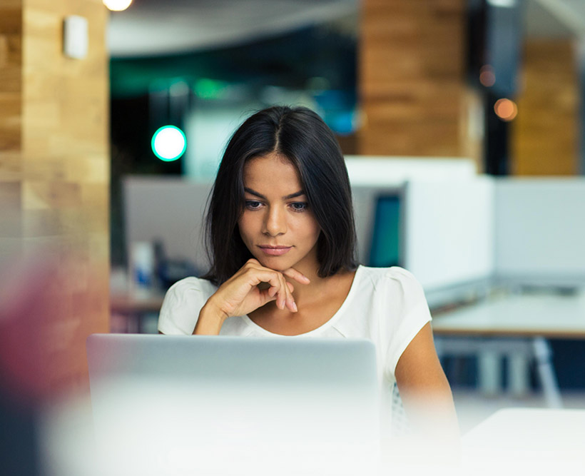 female-employee-working female-employee-working